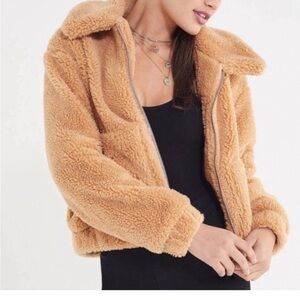 UO Tan Sherpa Jacket